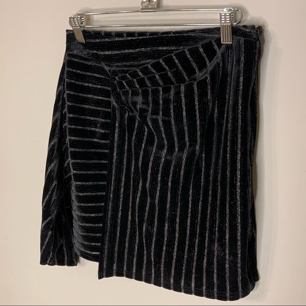 J.O.A. Asymmetrical Mini Skirt